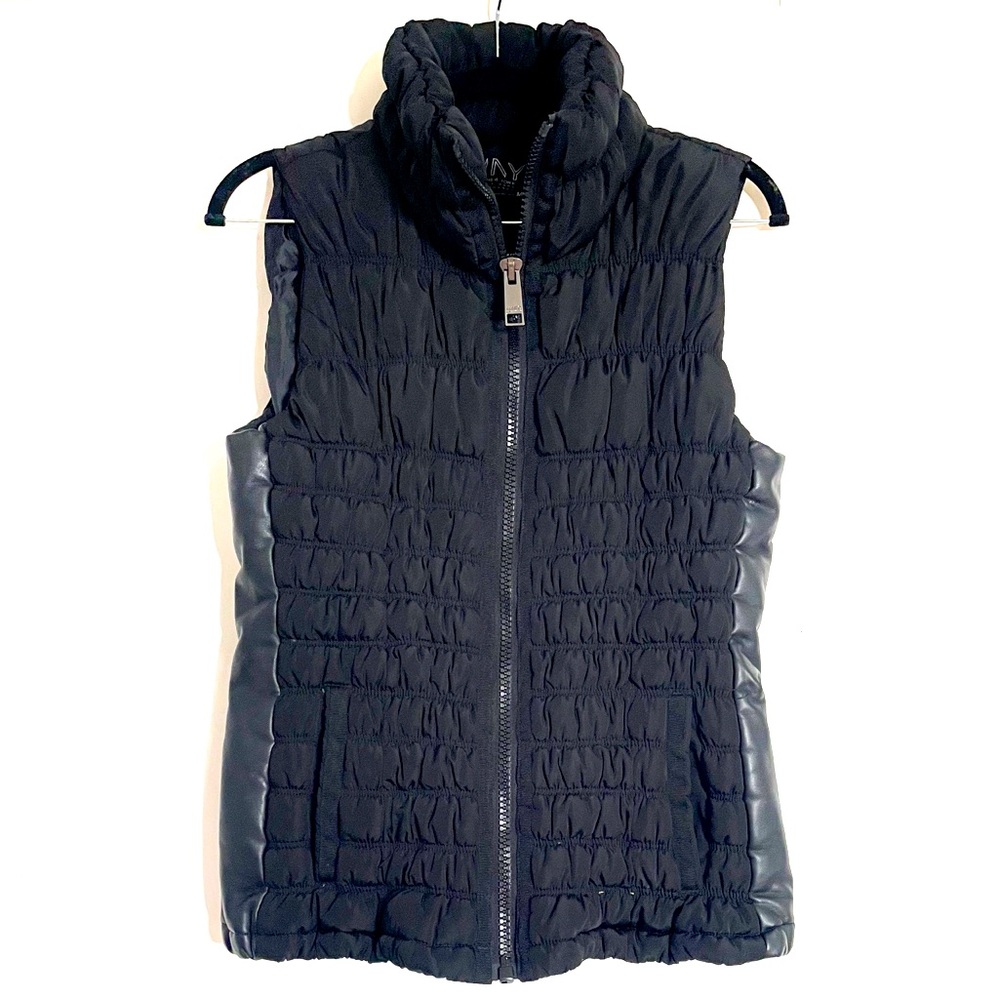 Marc New York Black Puffer Vest